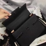 Delvaux-033-3 全新牛頸紋TP系列配粗肩背手提單肩包