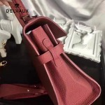 Delvaux-033 全新牛頸紋TP系列配粗肩背手提單肩包