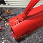 Delvaux-034-3 全新TP系列swift小牛皮配粗肩背手提單肩包