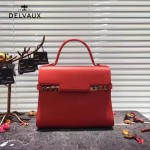 Delvaux-034-3 全新TP系列swift小牛皮配粗肩背手提單肩包