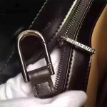 Delvaux-036 原單box皮槍色五金時尚潮流黑色手提單肩斜挎包