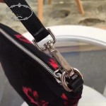 Prada-1BR269 玫瑰花原版降落傘面料女士新款肩背斜背包