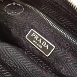 Prada-1BR269 玫瑰花原版降落傘面料女士新款肩背斜背包