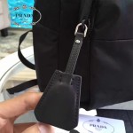 PRADA BZ002-2 戶外必備男女款黑色原單尼龍降落傘面料雙肩包書包
