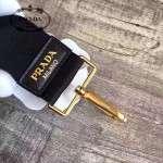 PRADA 1TY001 時尚魅力純手工製作原單黃色花朵百搭包包肩帶