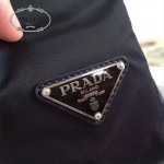 PRADA BZ002-2 戶外必備男女款黑色原單尼龍降落傘面料雙肩包書包