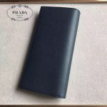 PRADA 2M0836-06 精英必備男士公仔系列黑色原版十字紋長款西裝夾