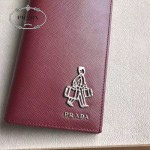 PRADA 2M0836-04 精英必備男士公仔系列紅色原版十字紋長款西裝夾