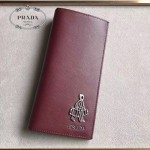 PRADA 2M0836-04 精英必備男士公仔系列紅色原版十字紋長款西裝夾