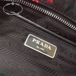 Prada-B1066M 時尚潮流玫瑰花防水布手提包斜挎包