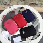 Prada-1N1860L 原單尼龍防水面料時尚潮流黑色相機包