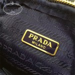 Prada-1N1860L-3 原單尼龍防水面料時尚潮流藍色相機包