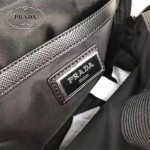 Prada-2NA006 黑色森林圖案進口降落傘尼龍材質化妝包