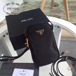 Prada-1N1860L 原單尼龍防水面料時尚潮流黑色相機包