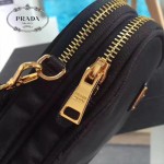 Prada-1N1860L 原單尼龍防水面料時尚潮流黑色相機包