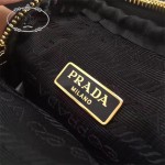 Prada-1N1860L 原單尼龍防水面料時尚潮流黑色相機包