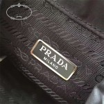 PRADA 1BH029 專櫃限量版玫瑰花防水尼龍配原版十字紋迷你雙肩包