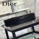 DIOR-005 個性百搭JADIOR黑色原版皮復古金屬配飾可斜跨包包肩帶