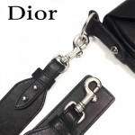 DIOR-003-3 早春最新款D Fence黑色原版皮大小號單肩斜挎包