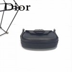 DIOR-003-3 早春最新款D Fence黑色原版皮大小號單肩斜挎包