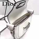 DIOR-003-2 早春最新款D Fence白色原版皮大小號單肩斜挎包