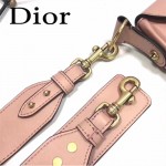 DIOR-003-4 早春最新款D Fence粉色原版皮大小號單肩斜挎包