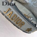 DIOR-005-2 個性百搭JADIOR白色原版皮復古金屬配飾可斜跨包包肩帶