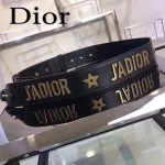 DIOR-005 個性百搭JADIOR黑色原版皮復古金屬配飾可斜跨包包肩帶