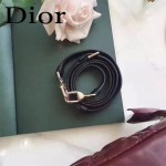 DIOR-0017-3 秋冬專櫃櫥窗款Lilybag棗紅拼黑色原版皮全拉鏈手提單肩包