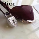 DIOR-0017-3 秋冬專櫃櫥窗款Lilybag棗紅拼黑色原版皮全拉鏈手提單肩包