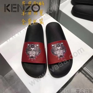 KENZO鞋子-001-6 高田賢三經典款老虎頭系列情侶款平底拖鞋一字拖