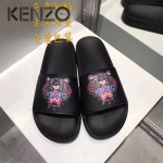 KENZO鞋子-001-3 高田賢三經典款老虎頭系列情侶款平底拖鞋一字拖