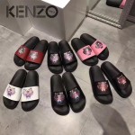 KENZO鞋子-001 高田賢三經典款老虎頭系列情侶款平底拖鞋一字拖