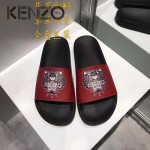 KENZO鞋子-001-6 高田賢三經典款老虎頭系列情侶款平底拖鞋一字拖