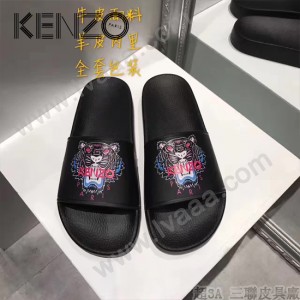 KENZO鞋子-001-4 高田賢三經典款老虎頭系列情侶款平底拖鞋一字拖