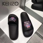 KENZO鞋子-001-3 高田賢三經典款老虎頭系列情侶款平底拖鞋一字拖