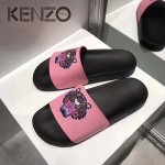 KENZO鞋子-001 高田賢三經典款老虎頭系列情侶款平底拖鞋一字拖