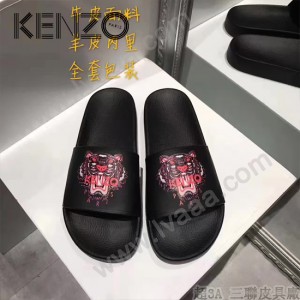 KENZO鞋子-001-5 高田賢三經典款老虎頭系列情侶款平底拖鞋一字拖
