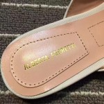 Alberta Ferretti-001 春夏秀場系列3D手工刺繡羊皮穆勒鞋拖鞋