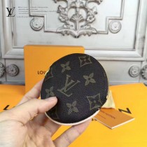 LV-M61926 原單經典老花圓形拉鏈款零錢包