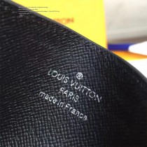 LV-M61270 原單Monogram Eclipse帆布裁制而成經典老花卡片包