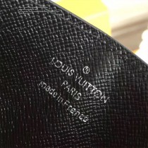 LV-62666 原單Monogram Eclipse帆布裁製而成卡片包