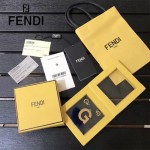 FENDI-024-27 專櫃新品ABCLICK系列原單G字母金屬搭配皮草掛飾可當首飾