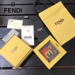 FENDI-024-25 專櫃新品ABCLICK系列原單E字母金屬搭配皮草掛飾可當首飾