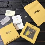 FENDI-024-18 專櫃新品ABCLICK系列原單F字母金屬搭配皮草掛飾可當首飾