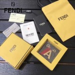 FENDI-024-22 專櫃新品ABCLICK系列原單A字母金屬搭配皮草掛飾可當首飾