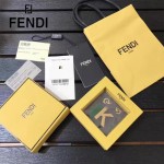 FENDI-024-21 專櫃新品ABCLICK系列原單K字母金屬搭配皮草掛飾可當首飾