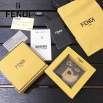 FENDI-024-17 專櫃新品ABCLICK系列原單P字母金屬搭配皮草掛飾可當首飾