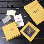 FENDI-024-6 專櫃新品ABCLICK系列原單S字母金屬搭配皮草掛飾可當首飾