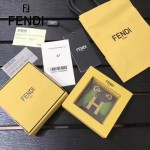 FENDI-024-20 專櫃新品ABCLICK系列原單H字母金屬搭配皮草掛飾可當首飾